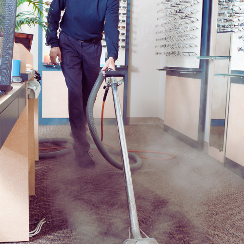 image of commercial carpet cleaning in Kona Hawaii